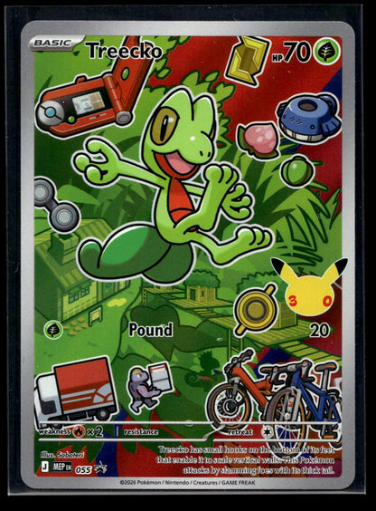 Treecko 055 - Mega Evolution Black Star Promos - Promo