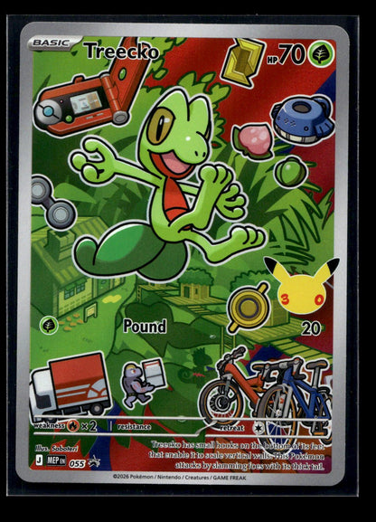 Treecko 055 - Mega Evolution Black Star Promos - Promo