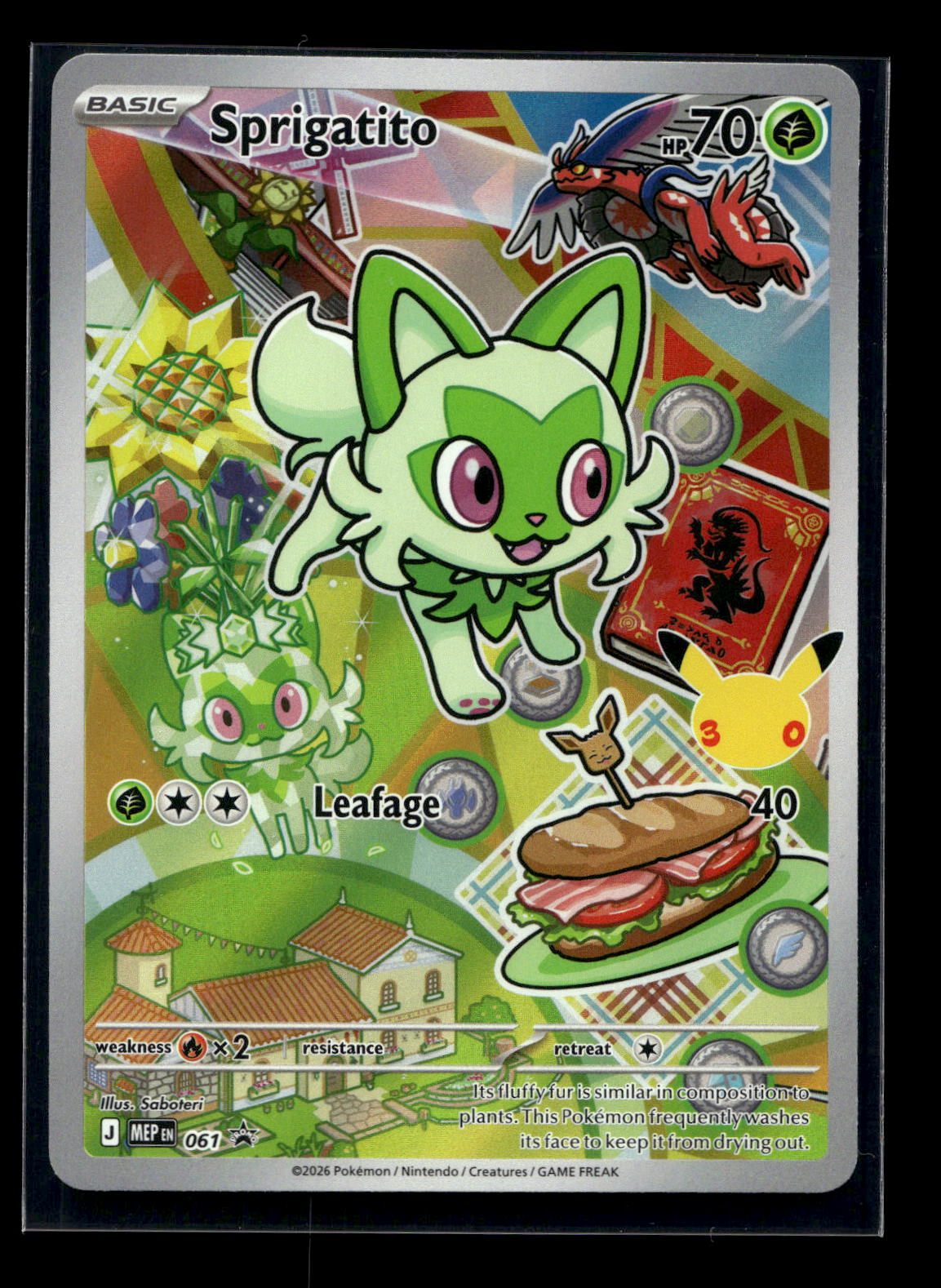 Sprigatito 061 - Mega Evolution Black Star Promos - Promo