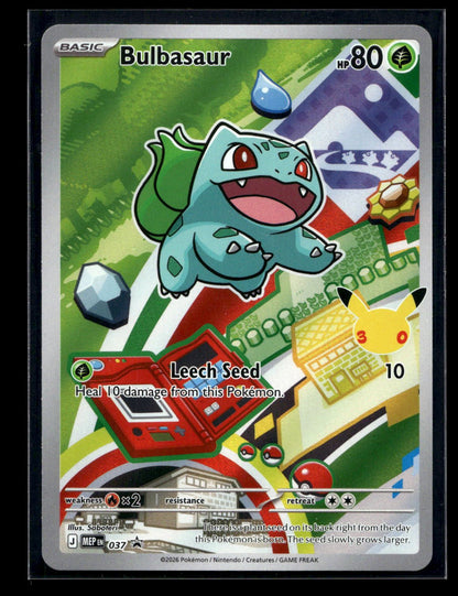 Bulbasaur 037 - Mega Evolution Black Star Promos - Promo