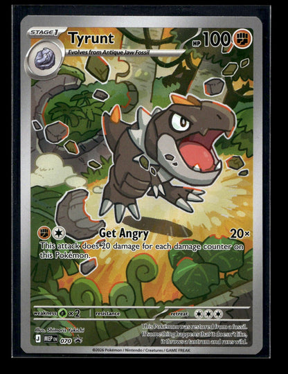 Tyrunt 070 - Mega Evolution Black Star Promos - Promo