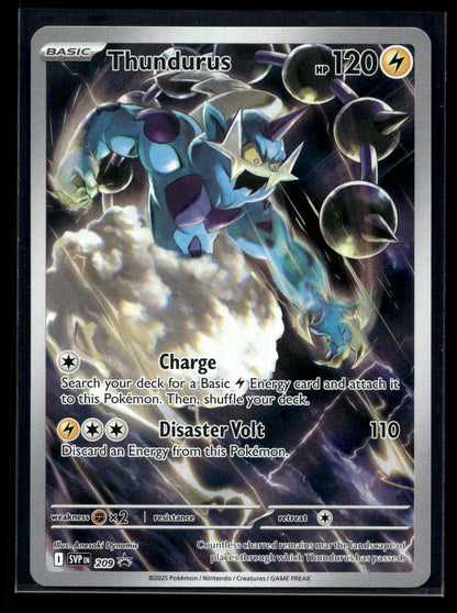 Thundurus 209 - Scarlet & Violet Black Star Promos - Promo