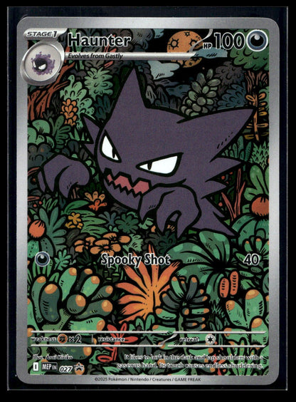 Haunter 027 - Mega Evolution Black Star Promos - Promo