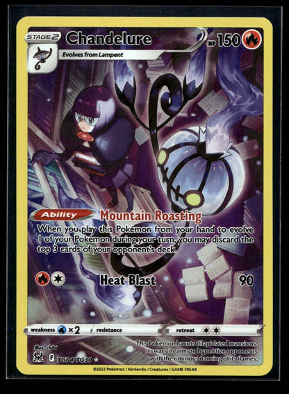 Chandelure TG04/TG30 - Lost Origin Trainer Gallery - Trainer Gallery Rare Holo