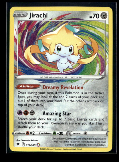 Jirachi 119/185 - Vivid Voltage - Amazing Rare