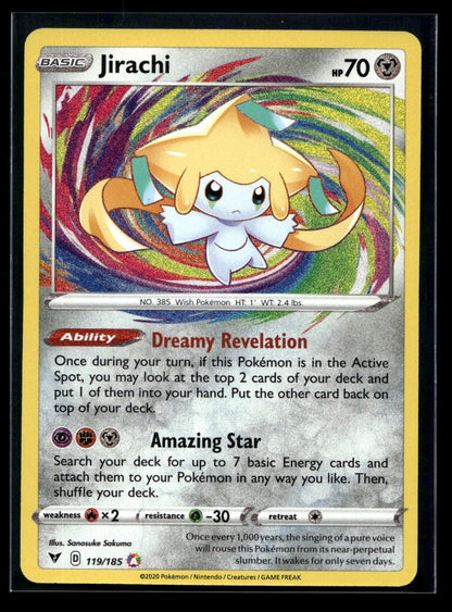 Jirachi 119/185 - Vivid Voltage - Amazing Rare