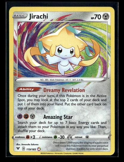 Jirachi 119/185 - Vivid Voltage - Amazing Rare