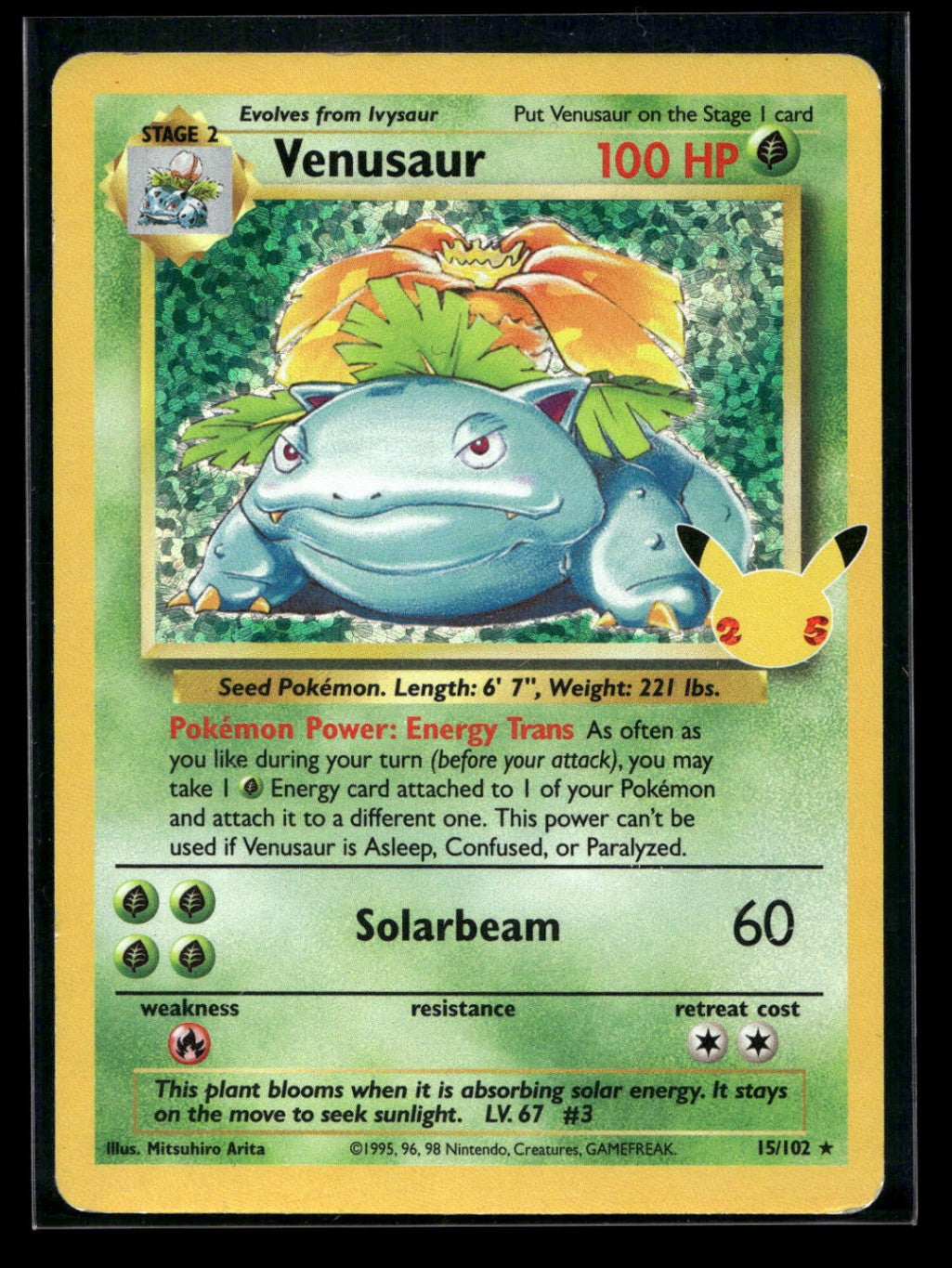 Venusaur 15 - Celebrations: Classic Collection - Classic Collection