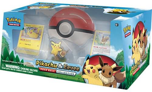 Pokémon TCG: Pikachu & Eevee Poké Ball Collection - OBS! Små skador plast