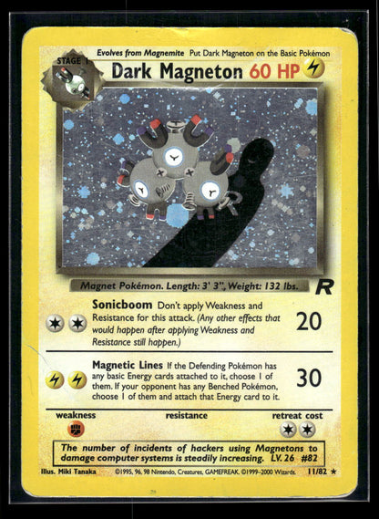 Dark Magneton (11) 11/82 Team Rocket