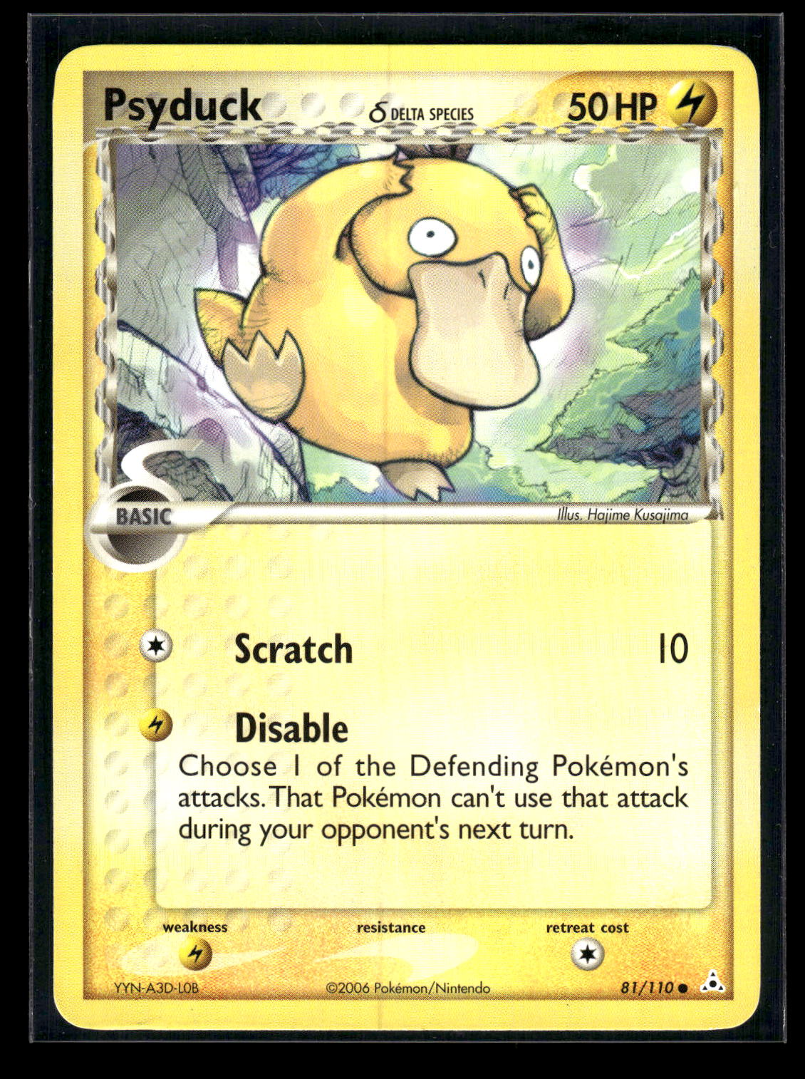 Psyduck (Delta Species) 81/110 EX Holon Phantoms
