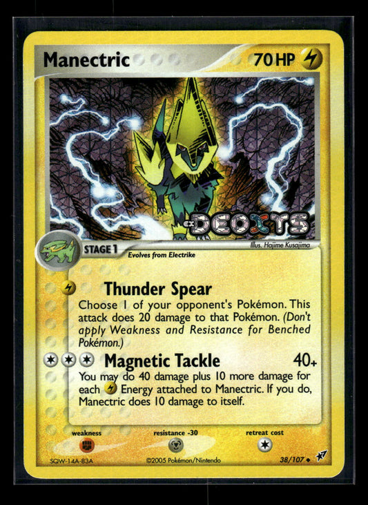 Reverse Foil - Manectric 38/107 Deoxys