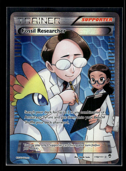 Fossil Researcher (110 Full Art) 110/111 XY - Furious Fists