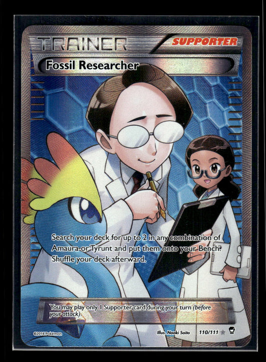 Fossil Researcher (110 Full Art) 110/111 XY - Furious Fists