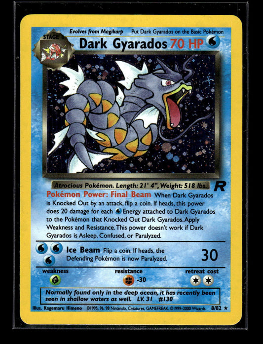 Dark Gyarados (8) 08/82 Team Rocket