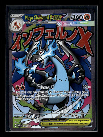 Mega Charizard X ex 023 ME: Mega Evolution Promo