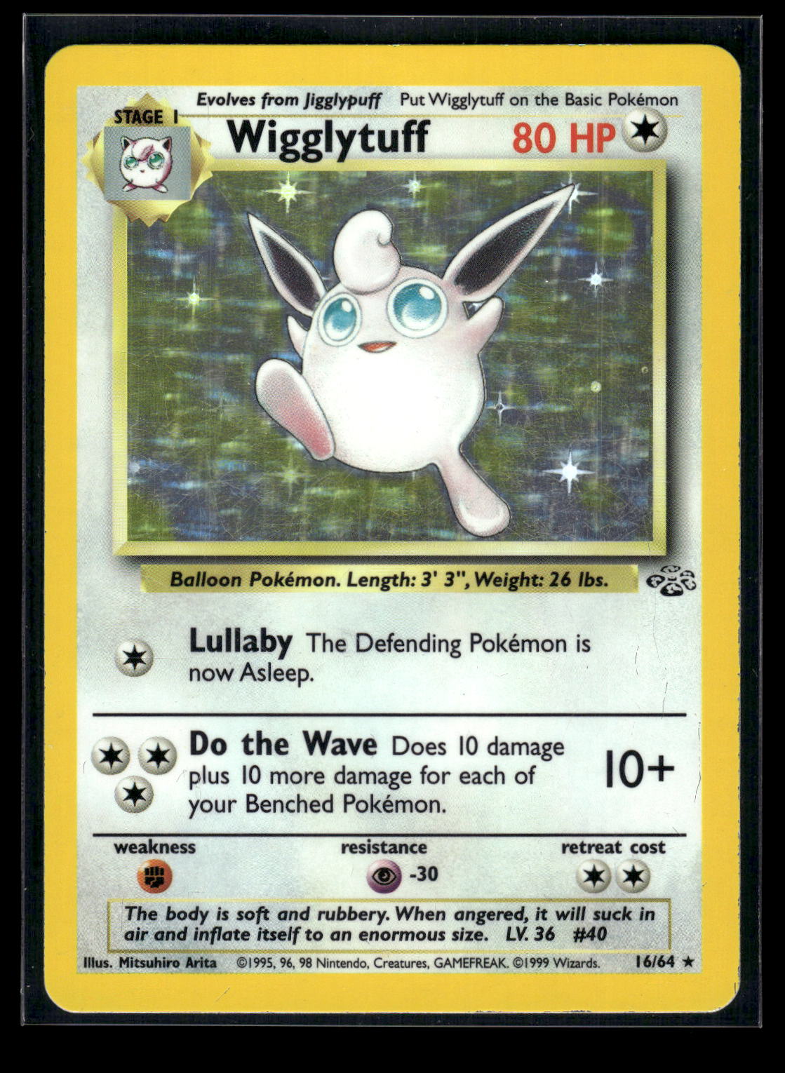 Wigglytuff (16) 16/64 Jungle