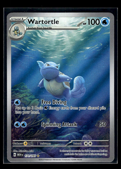 Wartortle 171/165 SV: Scarlet & Violet 151