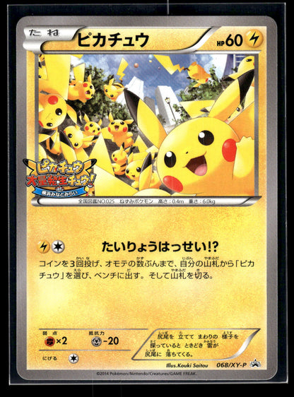 Pikachu 068/XY-P XY-P: XY Promos