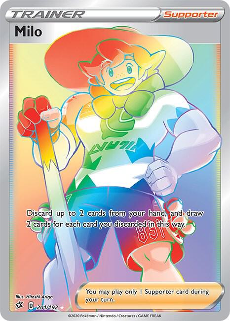 Milo (Secret) 201/192 SWSH02: Rebel Clash