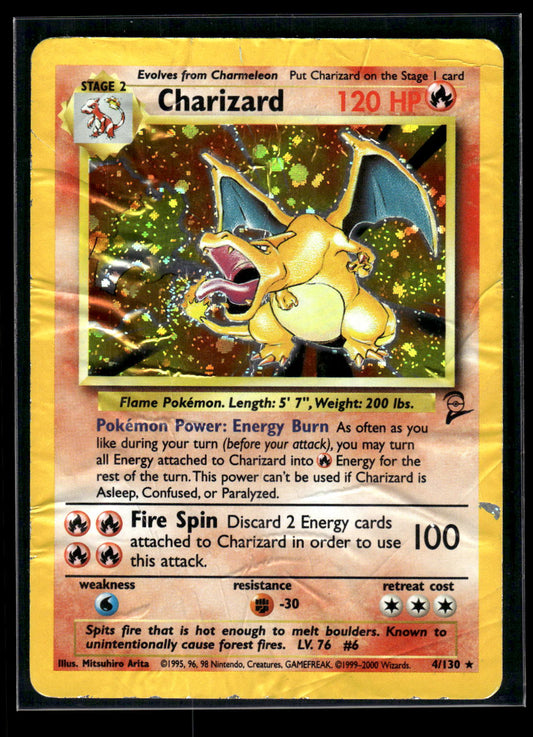 Charizard 004/130 Base Set 2