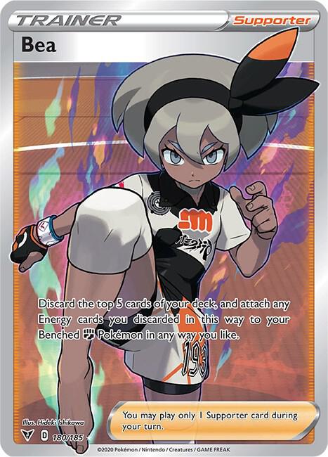 Bea (Full Art) 180/185 SWSH04: Vivid Voltage