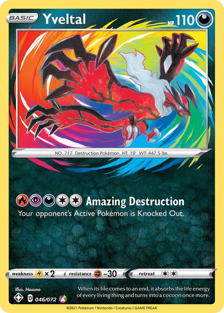 Yveltal 046/072 Shining Fates
