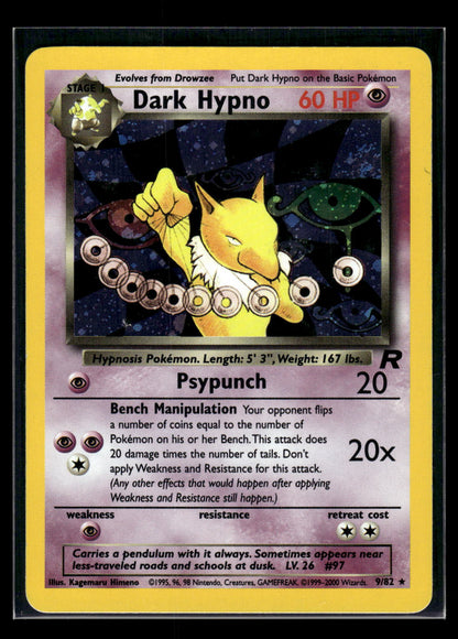 Dark Hypno (9) 09/82 Team Rocket