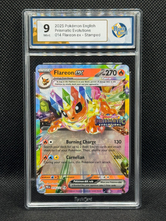 RC 9 - Flareon ex 014/131 - Prismatic Evolutions - Stamped Promo
