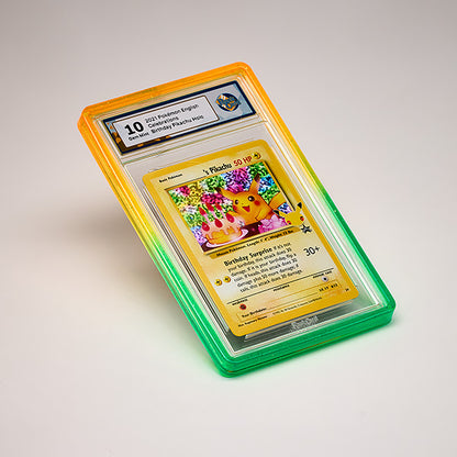 PSA Graded Card Protector: Fire & Ice