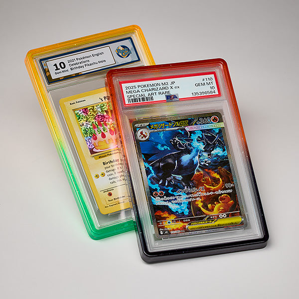 PSA Graded Card Protector: Fire & Ice
