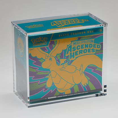 Akrylskydd för Engelska Pokémon Elite Trainer Box