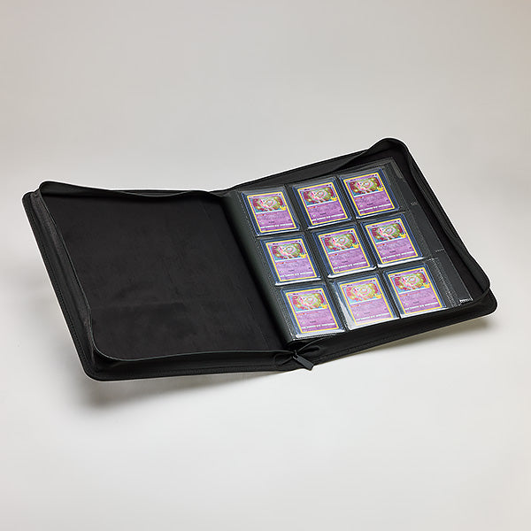 Toploader Zip Binder 9-Pocket - Svart