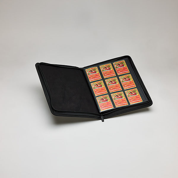 Zip Binder 9-Pocket - Svart