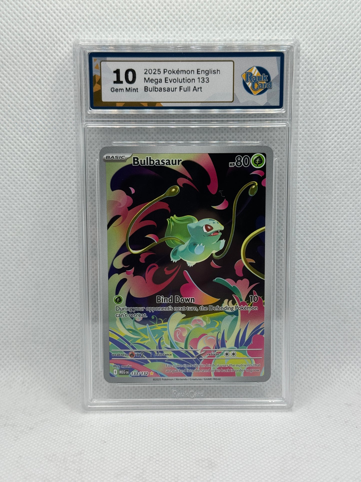 RC 10 - Bulbasaur 133/132 - Mega Evolution