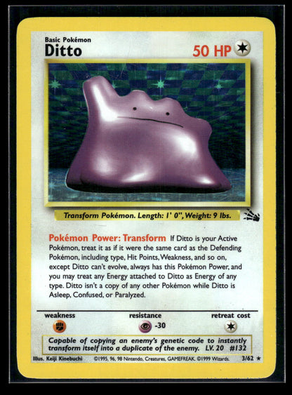 Ditto (3) 03/62 Fossil