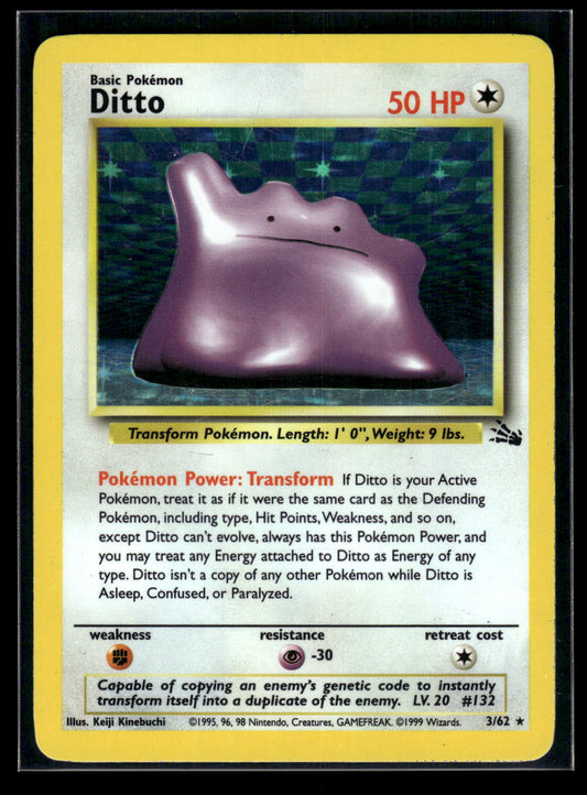 Ditto (3) 03/62 Fossil