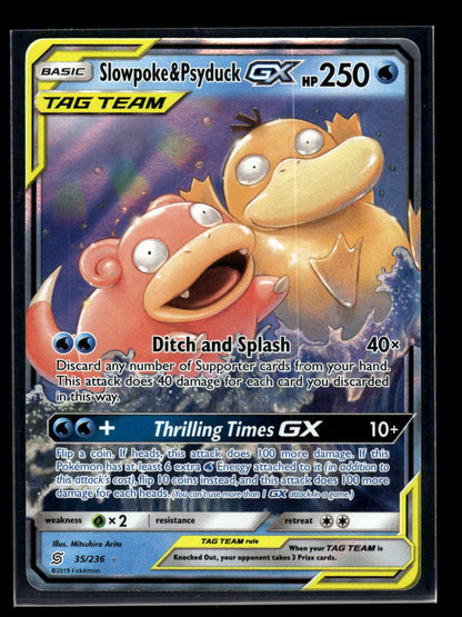 Slowpoke & Psyduck GX 35/236 SM - Unified Minds