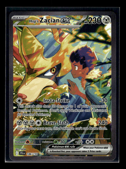 Hop's Zacian ex 186/159 SV09: Journey Together