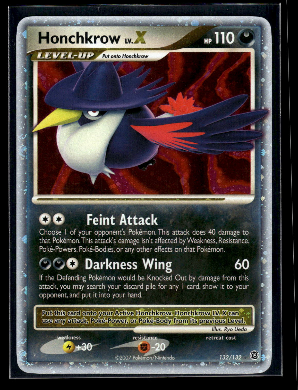 Honchkrow LV.X 132/132 Secret Wonders