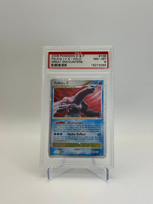 PSA 8 - Palkia Lv. X 106/106 - Great Encounters
