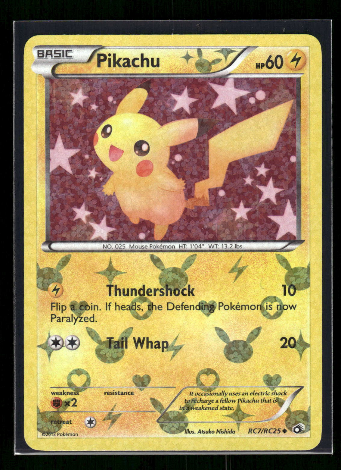 Pikachu RC7/RC25 Legendary Treasures: Radiant Collection