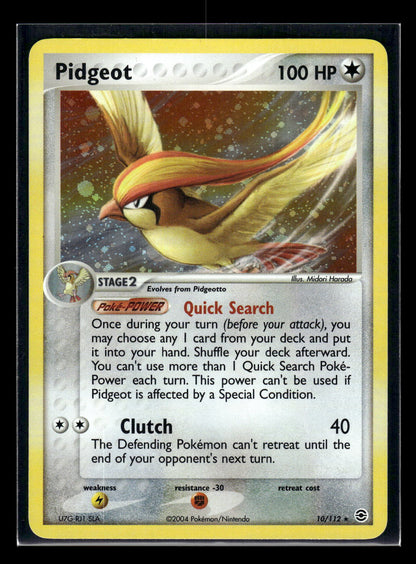 Pidgeot 10/112 EX FireRed & LeafGreen