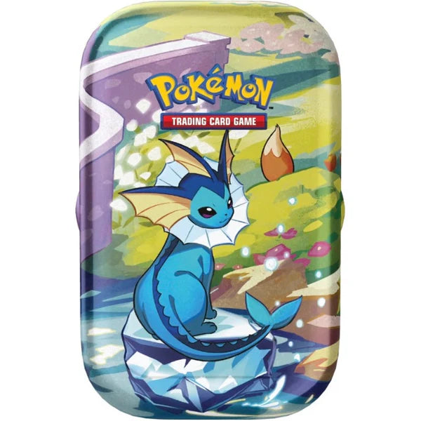 Pokémon TCG Scarlet & Violet: Prismatic Evolutions Mini Tin - Vaporeon