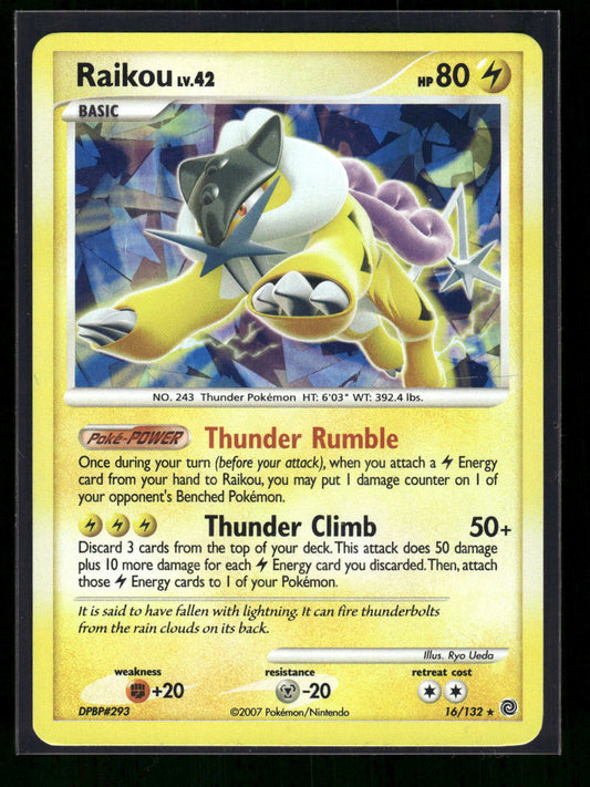 Raikou 16/132 Secret Wonders - Cracked Ice