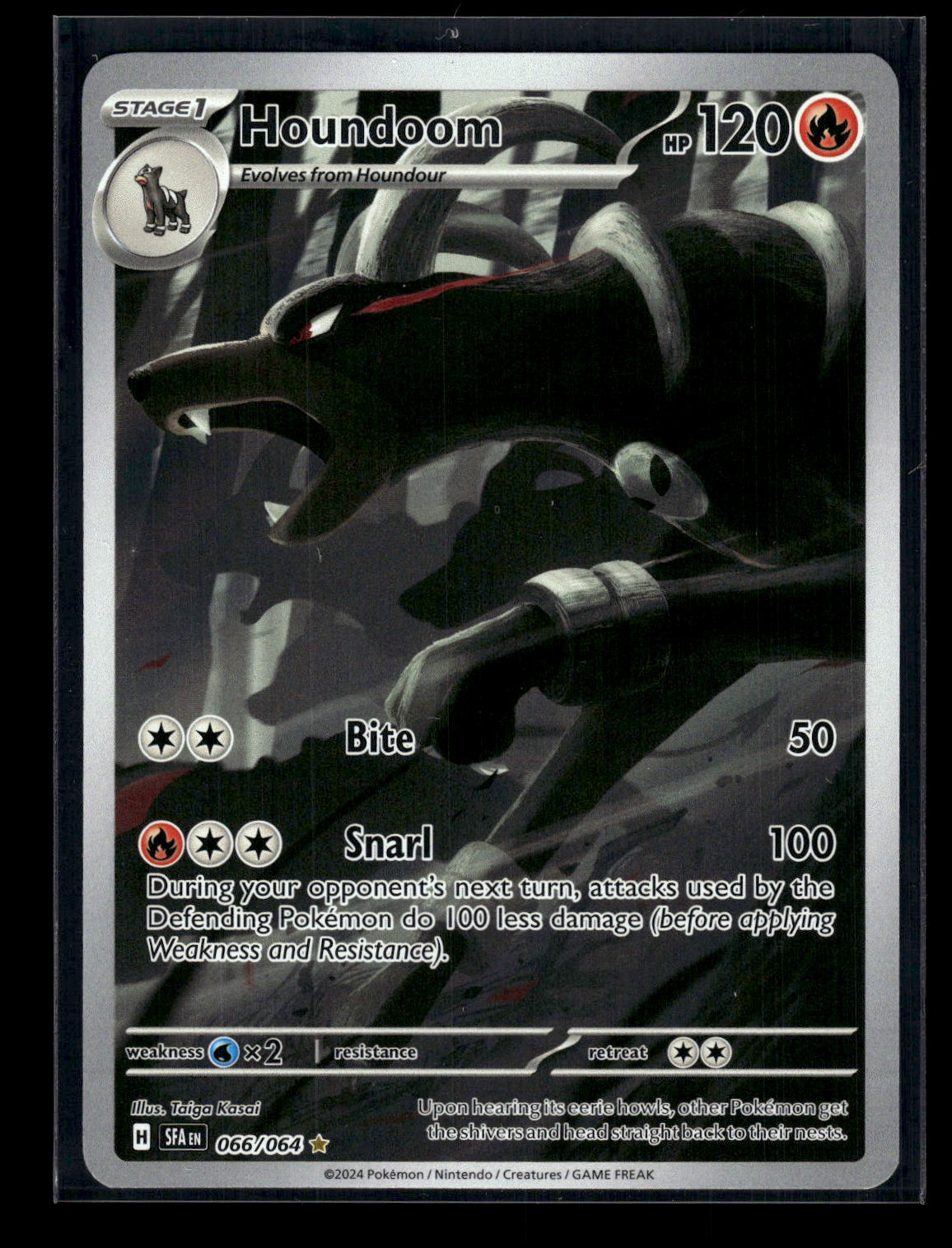 Houndoom 066/064 SV: Shrouded Fable