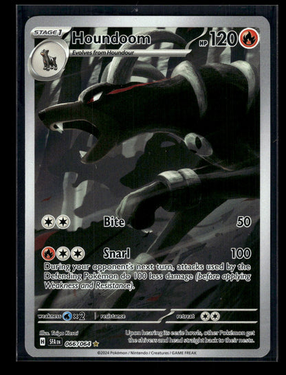 Houndoom 066/064 SV: Shrouded Fable
