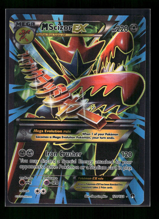 M Scizor EX (Full Art) 120/122 XY - BREAKpoint