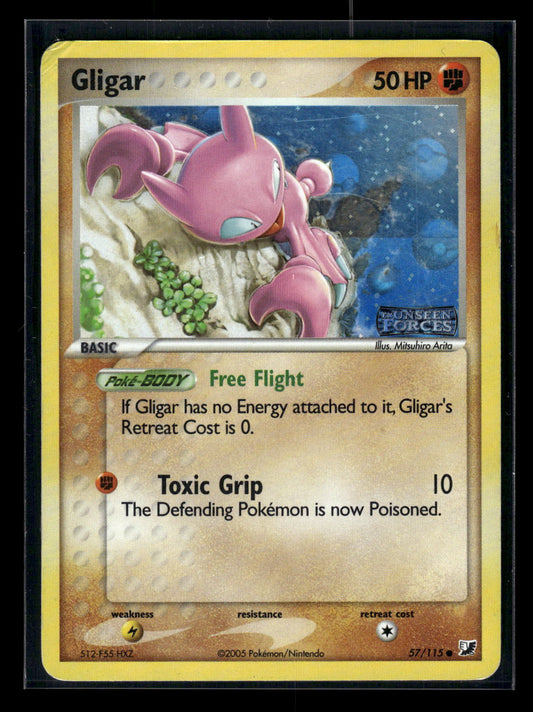 Reverse Foil - Gligar 57/115 Unseen Forces
