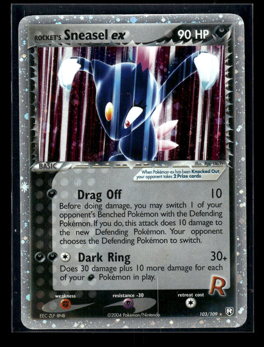 Rocket's Sneasel ex 103/109 Team Rocket Returns